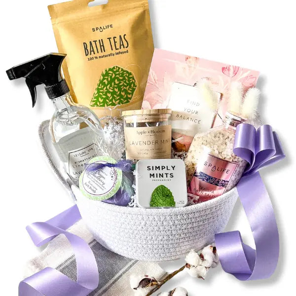 Mini Spa Escape Apple Blossom Gift Baskets