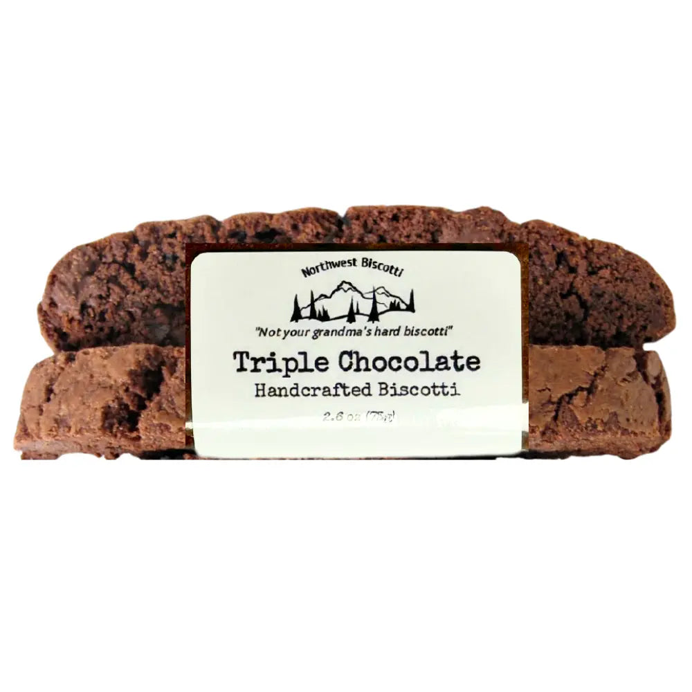 Northwest Biscotti Triple Chocolate 2pack Northwest Biscotti